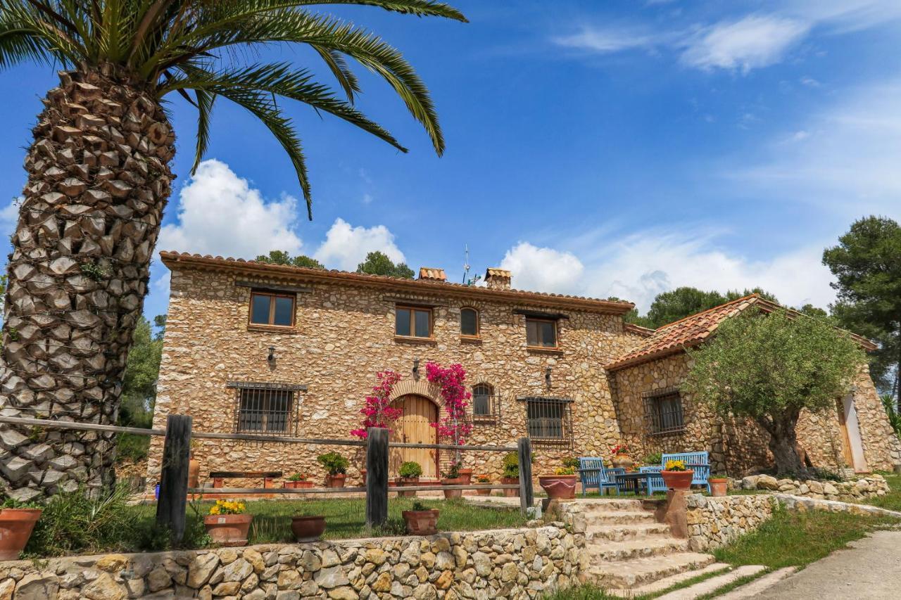 Masia Pou De La Vinya Sitges Exteriör bild