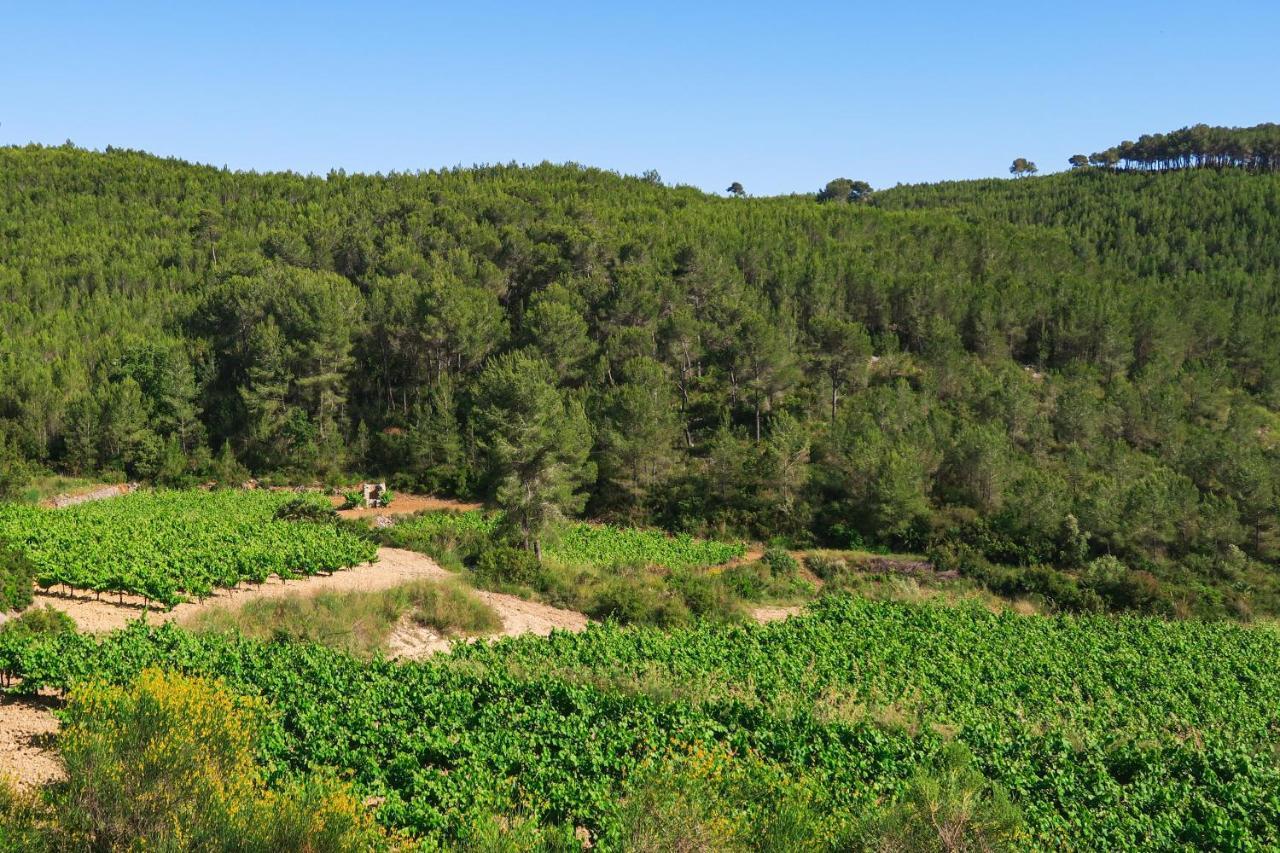 Masia Pou De La Vinya Sitges Exteriör bild