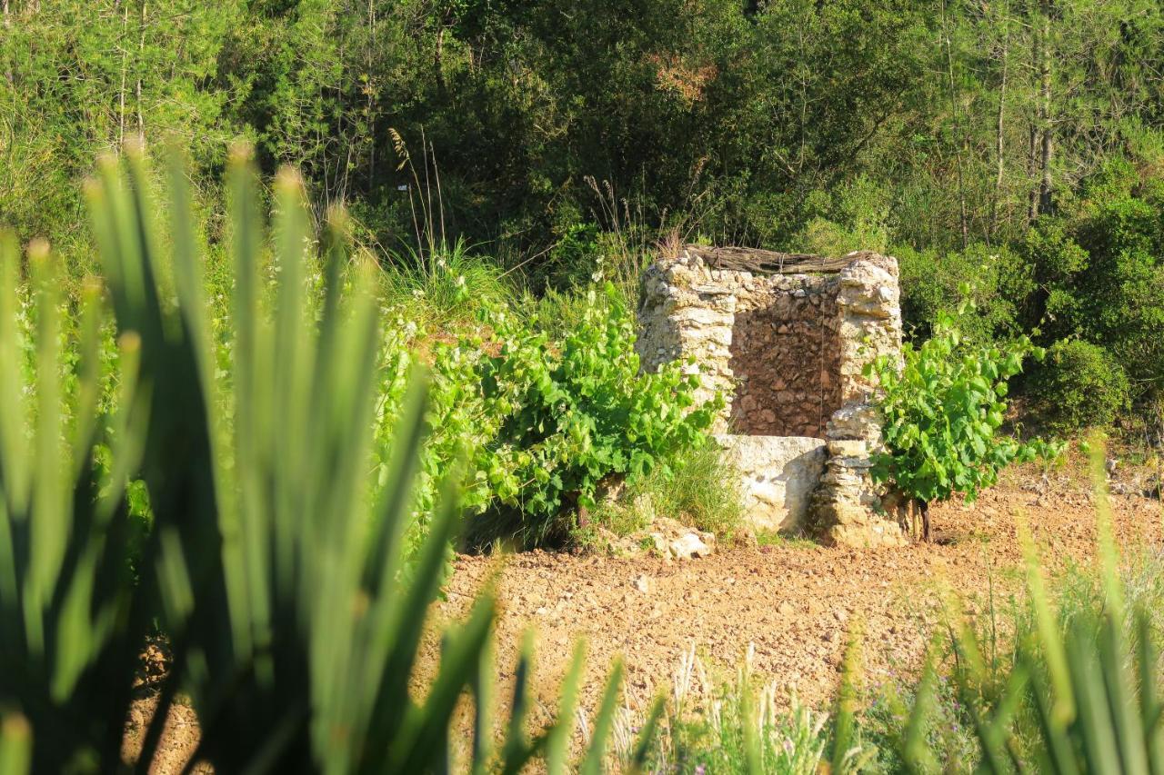 Masia Pou De La Vinya Sitges Exteriör bild